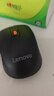 联想（Lenovo）无线蓝牙双模鼠标便携办公鼠标 人体工程学设计适用台式机一体机笔记本平板 Howard Mouse 2022黑 实拍图