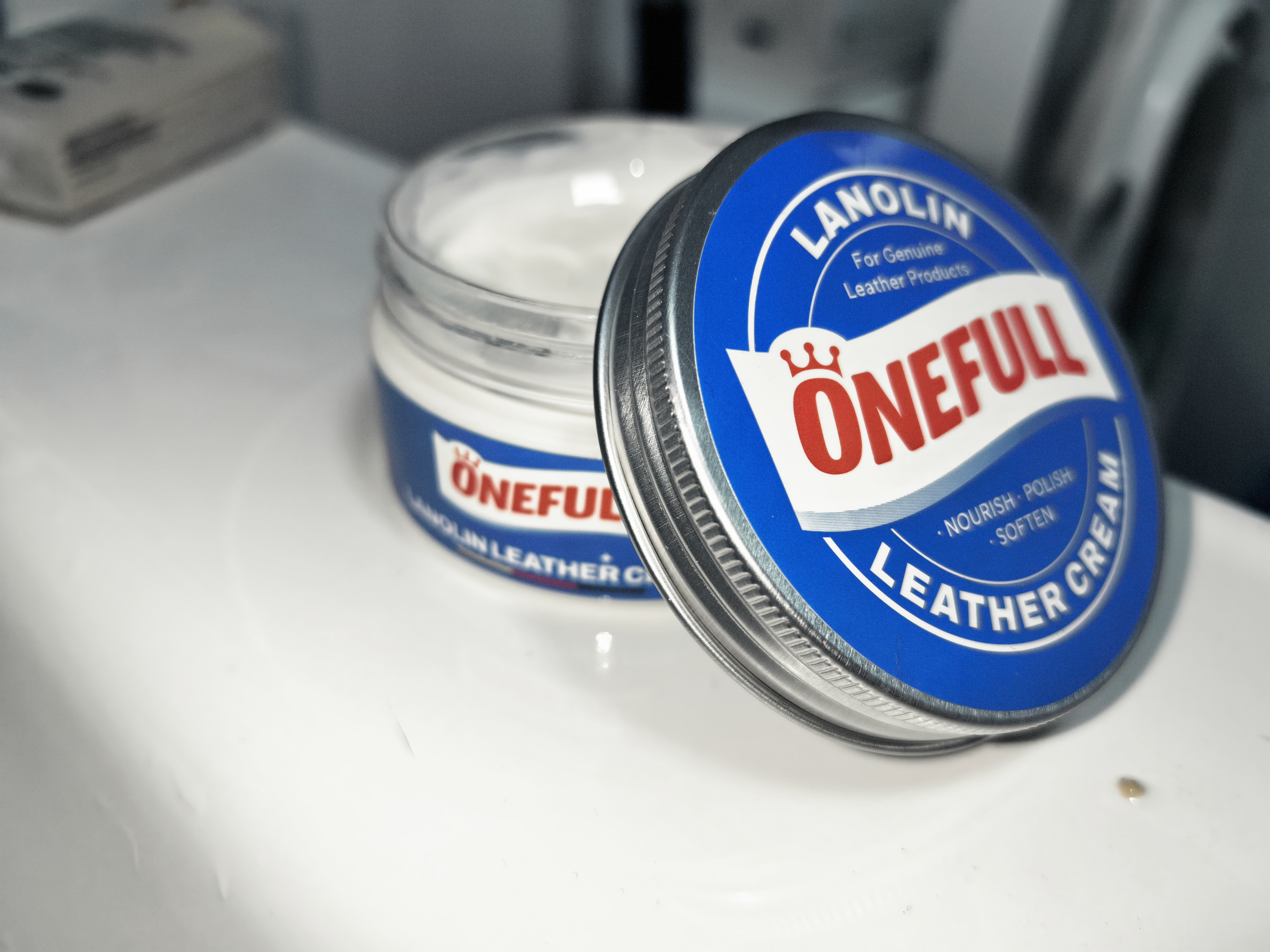 ONEFULL绵羊油100ml无色鞋油真皮保养油通用擦鞋神器高级皮衣皮革护理油 实拍图