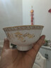 传世瓷碗碟套装家用景德镇欧式骨瓷碗筷陶瓷器吃饭套碗盘子中式 天鹅湖60件 60头豪华套装 实拍图