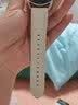 watchbond适用华为gt7手表带gt6表带watch4pro升级款真皮buds2/gt6pro/watch5/gt5小牛皮gt4/3男士表腕带 【官方同款真皮】鼓身尖尾-白色 【46/48表盘】 实拍图