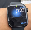 Apple/苹果 Watch S11 智能手表GPS+蜂窝款46毫米亮黑色铝金属表壳黑色运动型表带M/L MFDA4CH/B 实拍图