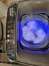 奥克斯（AUX）波轮洗衣机全自动 大容量洗衣机家用宿舍租房神器 【国补】 金色6KG洗脱容量/智能风干【蓝光抑菌】 波轮 实拍图