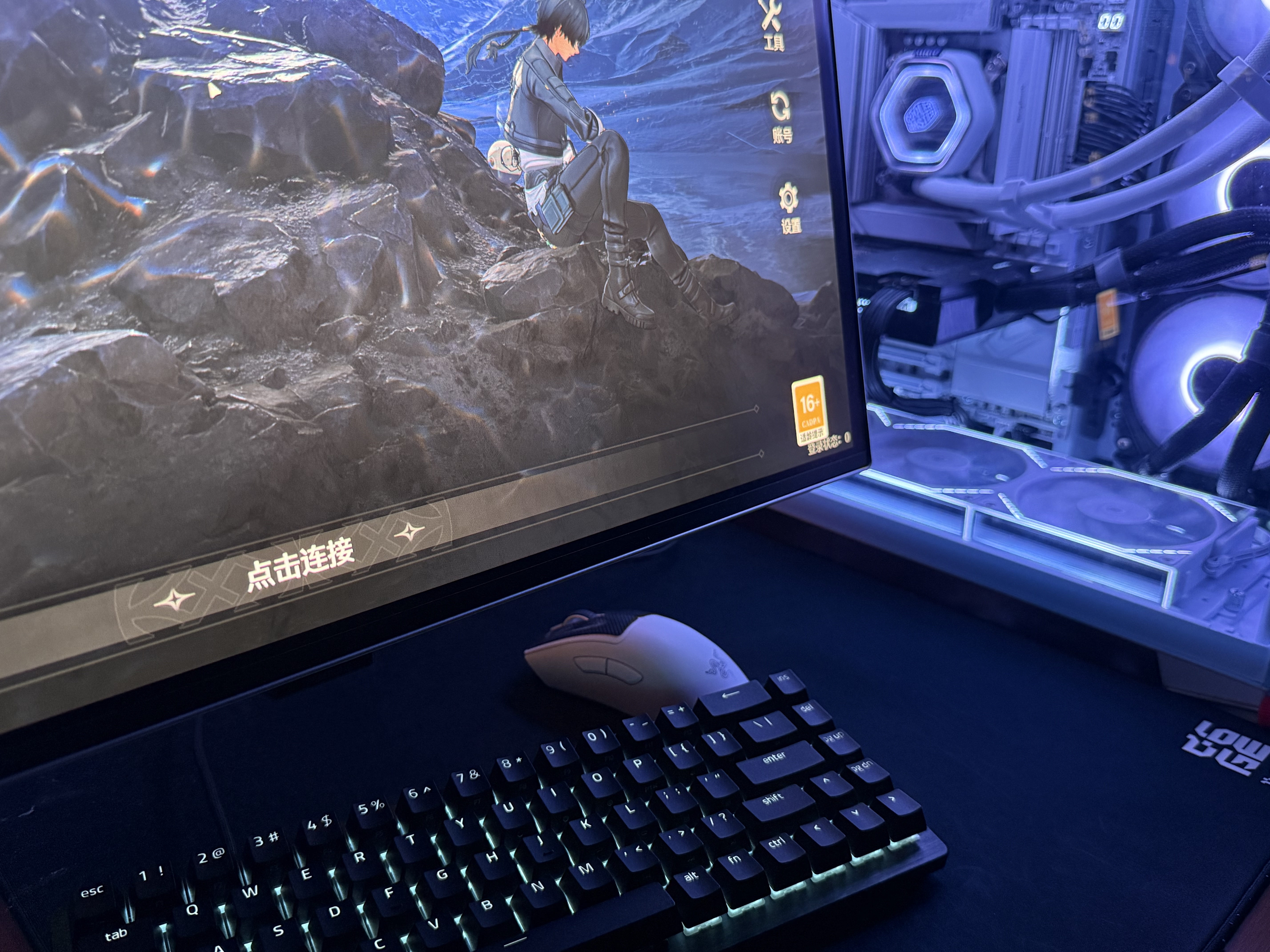 雷蛇（Razer）猎魂磁蛛V3迷你版65%磁轴键盘 8K回报率 68键小键盘有线 ST快速敲击 电竞游戏【雷蛇磁轴】 实拍图
