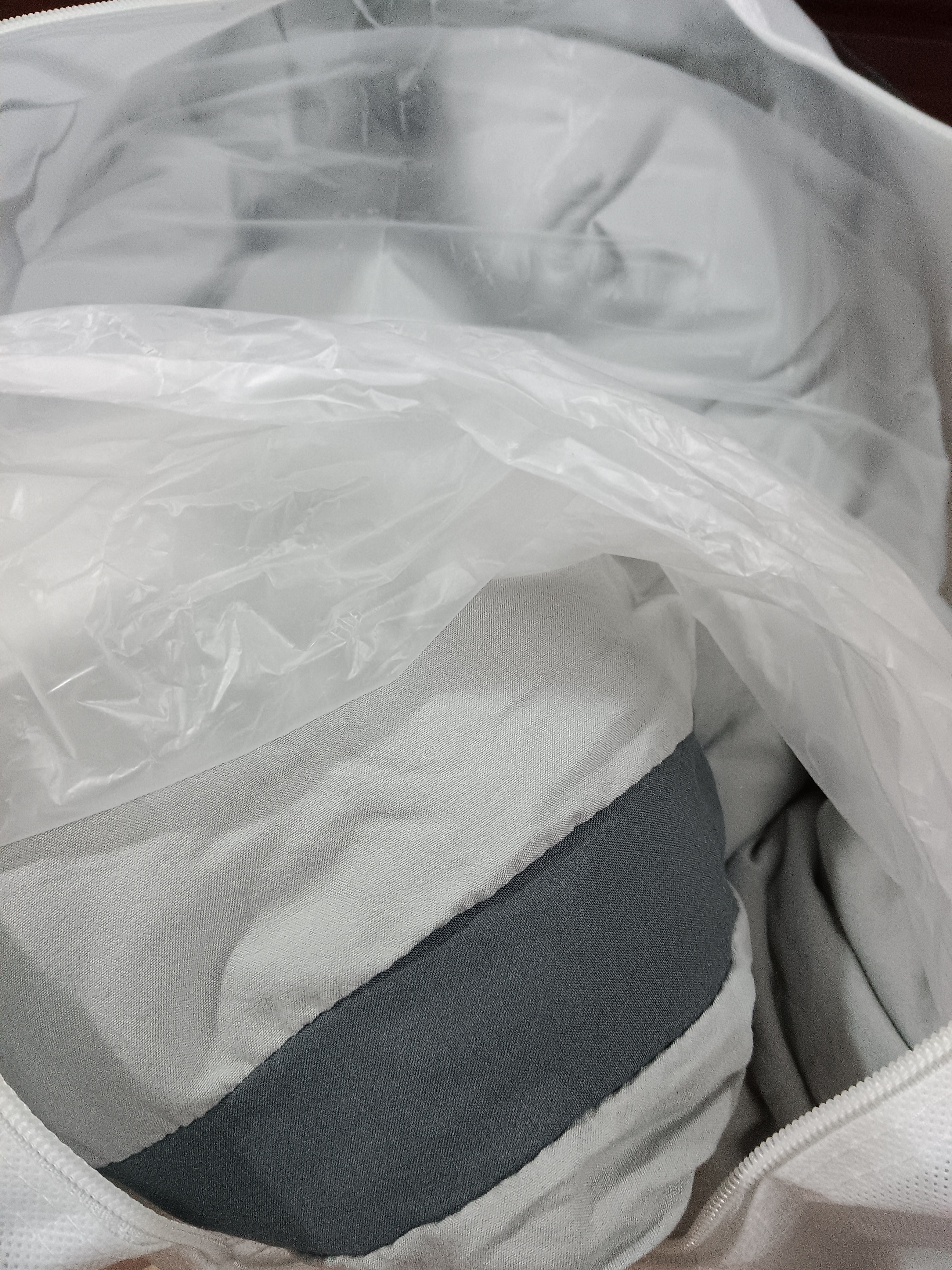 海澜之家（HLA）抗菌A类21%大豆纤维被子 春秋被 约5斤 180*220cm 灰色立体边 实拍图