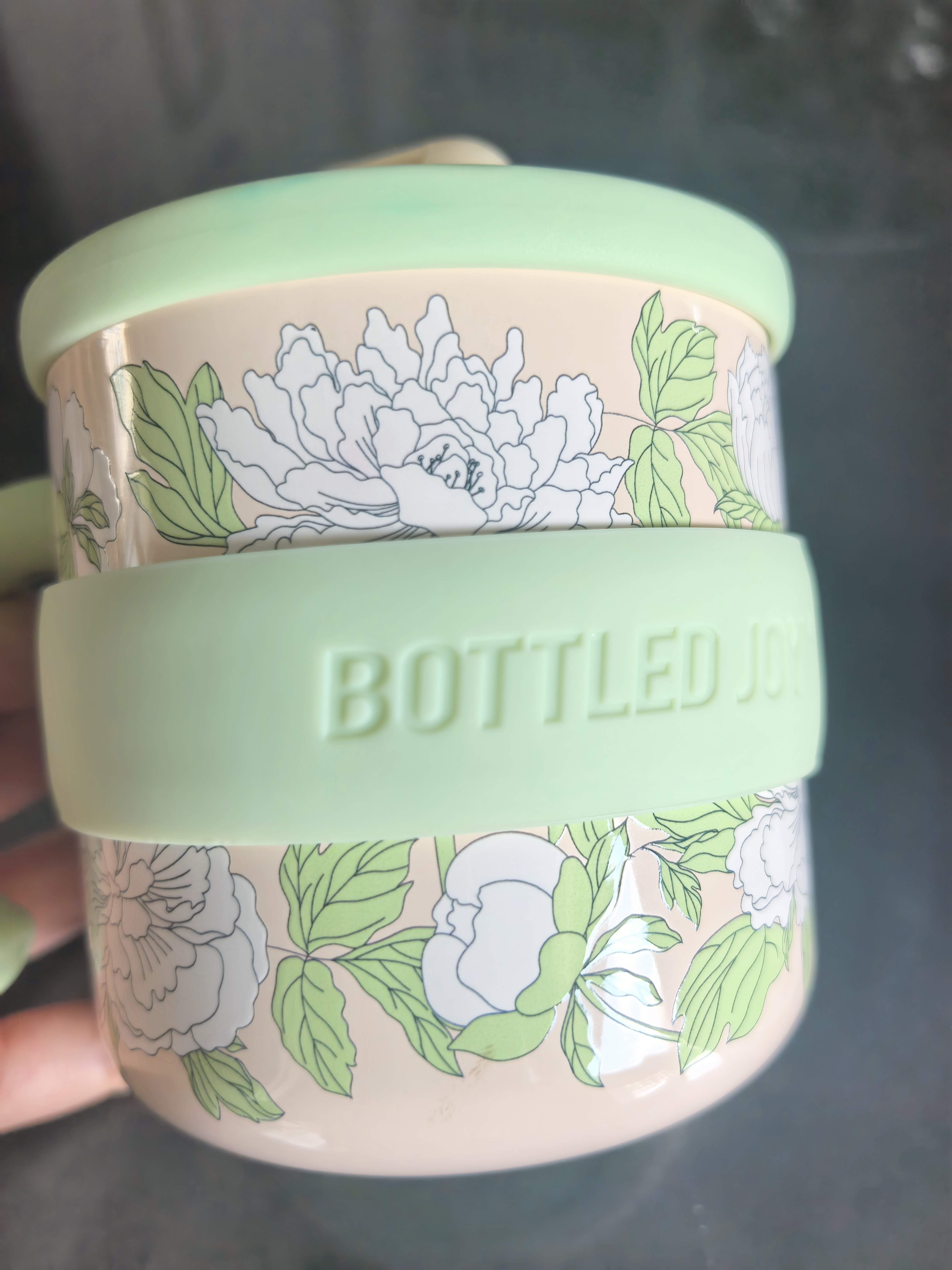 吨吨BOTTLED JOY马克杯316不锈钢保温杯带盖咖啡杯子王一博学生水杯 实拍图