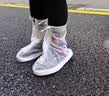 牧萌儿童雨鞋套男女童防水脚套防滑耐磨水鞋学生卡通雨靴 精灵兔 M 实拍图
