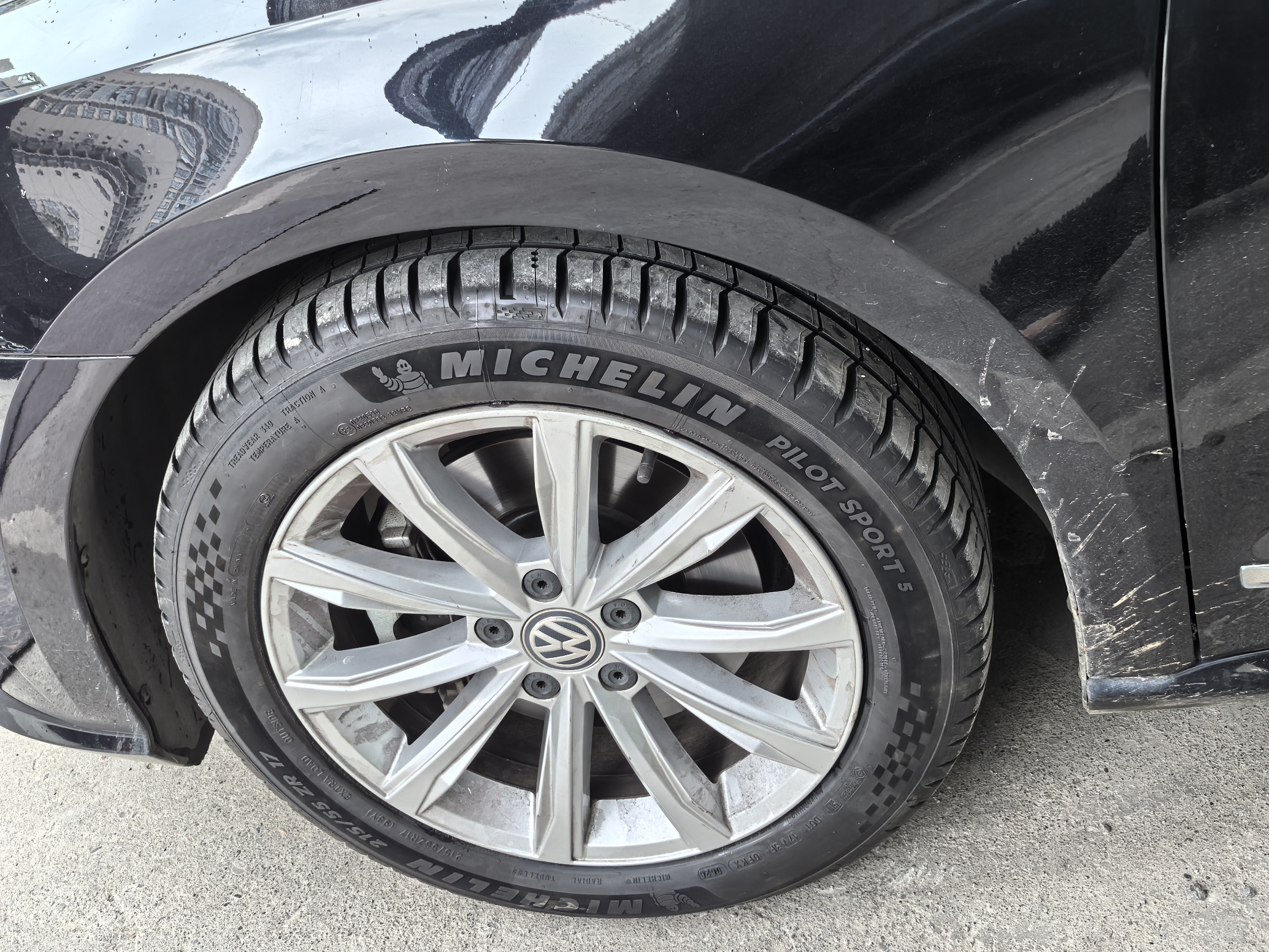 米其林（MICHELIN）汽车轮胎 215/55ZR17 98Y  竞驰PILOT SPORT 5 适配一汽大众 实拍图