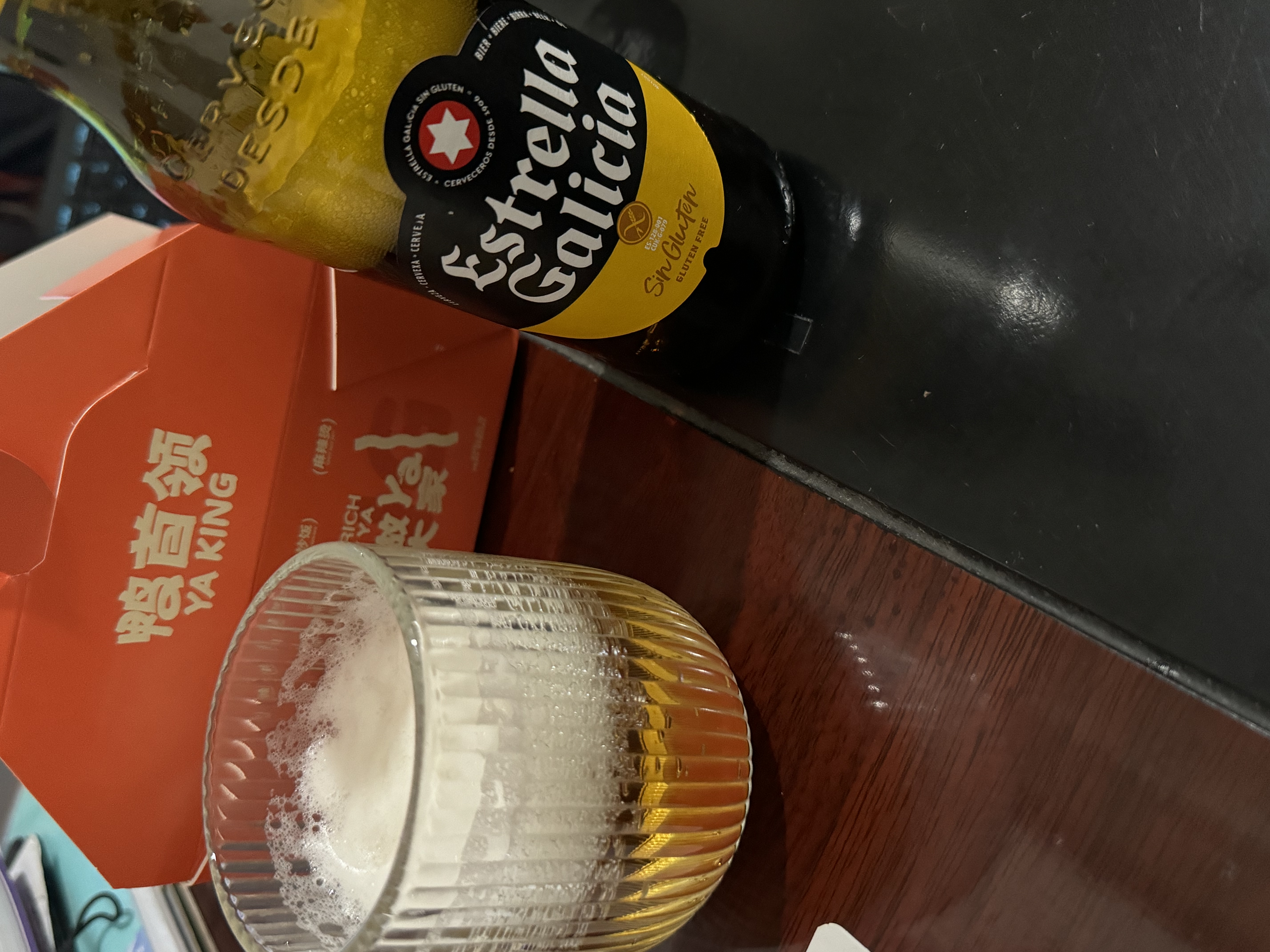 埃斯特拉全进口西班牙啤酒礼盒原瓶进口拉格黑啤精酿组合 实拍图