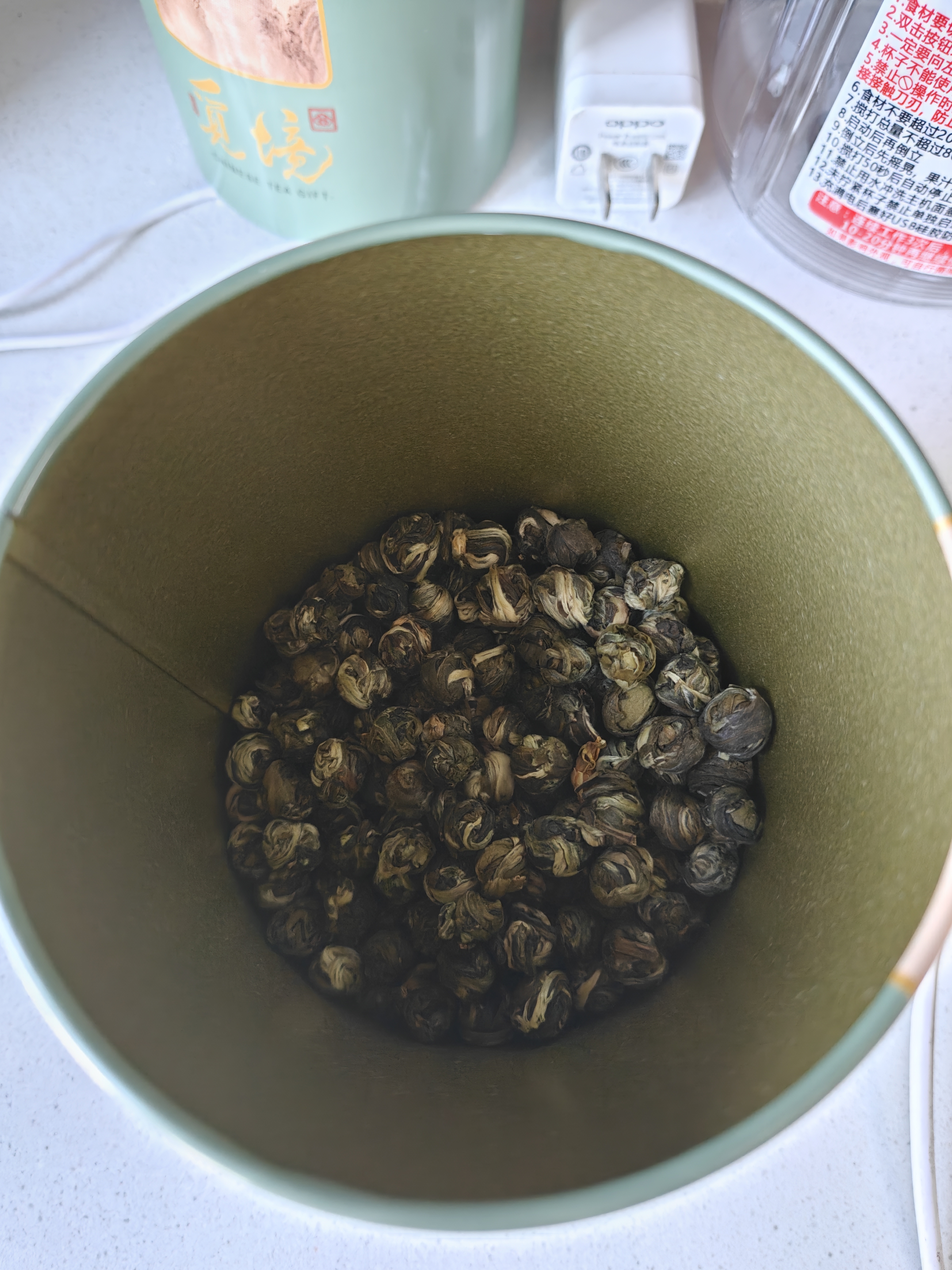 贡苑茉莉花茶 茉莉龙珠特种级130g 约630颗香珠绣球2026新茶叶自己喝 实拍图