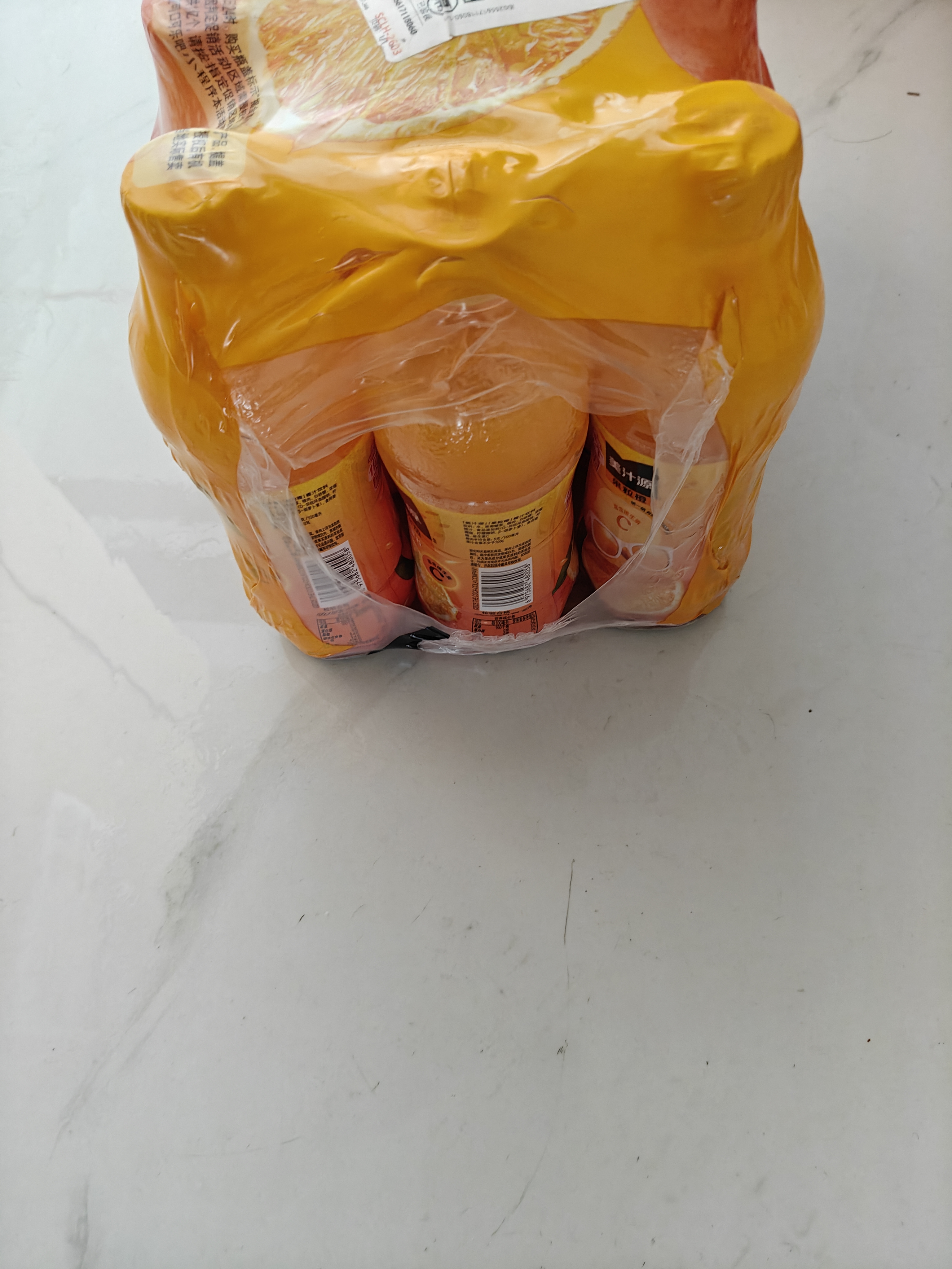 可口可乐（Coca-Cola）美汁源Minute Maid 果粒橙 橙汁果汁饮料 450ml*12瓶  实拍图