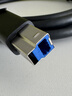 绿联USB3.0打印机方口数据线 AM/BM 显示器上行线硬盘盒连接线适用惠普HP佳能爱普生打印线2米10372 实拍图