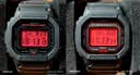 卡西欧（CASIO）G-SHOCK系列经典小方块街头时尚运动防水防震方形手表男送礼推荐 血屏DW-5600BBR-1 实拍图