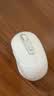 联想（Lenovo）小新M2双模无线蓝牙鼠标 轻音便携 类肤手感 舒适办公鼠标 电脑笔记本一体机平板鼠标M2-BT 白色 实拍图