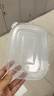 云蕾一次性饭盒打包盒食品级方形快餐盒带盖微波炉耐高温1000m1*20套 实拍图