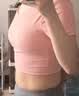 VICTORIATOURIST瑜伽服女运动套装夏季防晒跑步普拉提健身服美背含胸垫两件套 实拍图