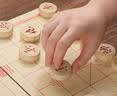 京东京造 实木中国象棋套装 【防水耐磨】折叠棋盘棋子便携学生桌游大号 实拍图