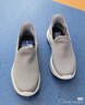 斯凯奇（Skechers）健步鞋男鞋秋冬季新款一脚蹬运动鞋休闲软底舒适布鞋 实拍图