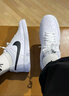 耐克轻便训练鞋秋季健身缓震老爹鞋NIKE AIR MONARCH 4 415445 102白色/金属银/深藏青 40 (250mm) 实拍图
