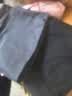 JEEP吉普休闲裤男士秋冬季商务百搭直筒裤子宽松潮流男裤长裤黑色 38 实拍图