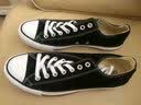匡威（Converse）男鞋女鞋新款ALL STAR帆布鞋经典潮流低帮情侣鞋百搭休闲运动鞋 101001 黑色【店长力荐】 40 实拍图
