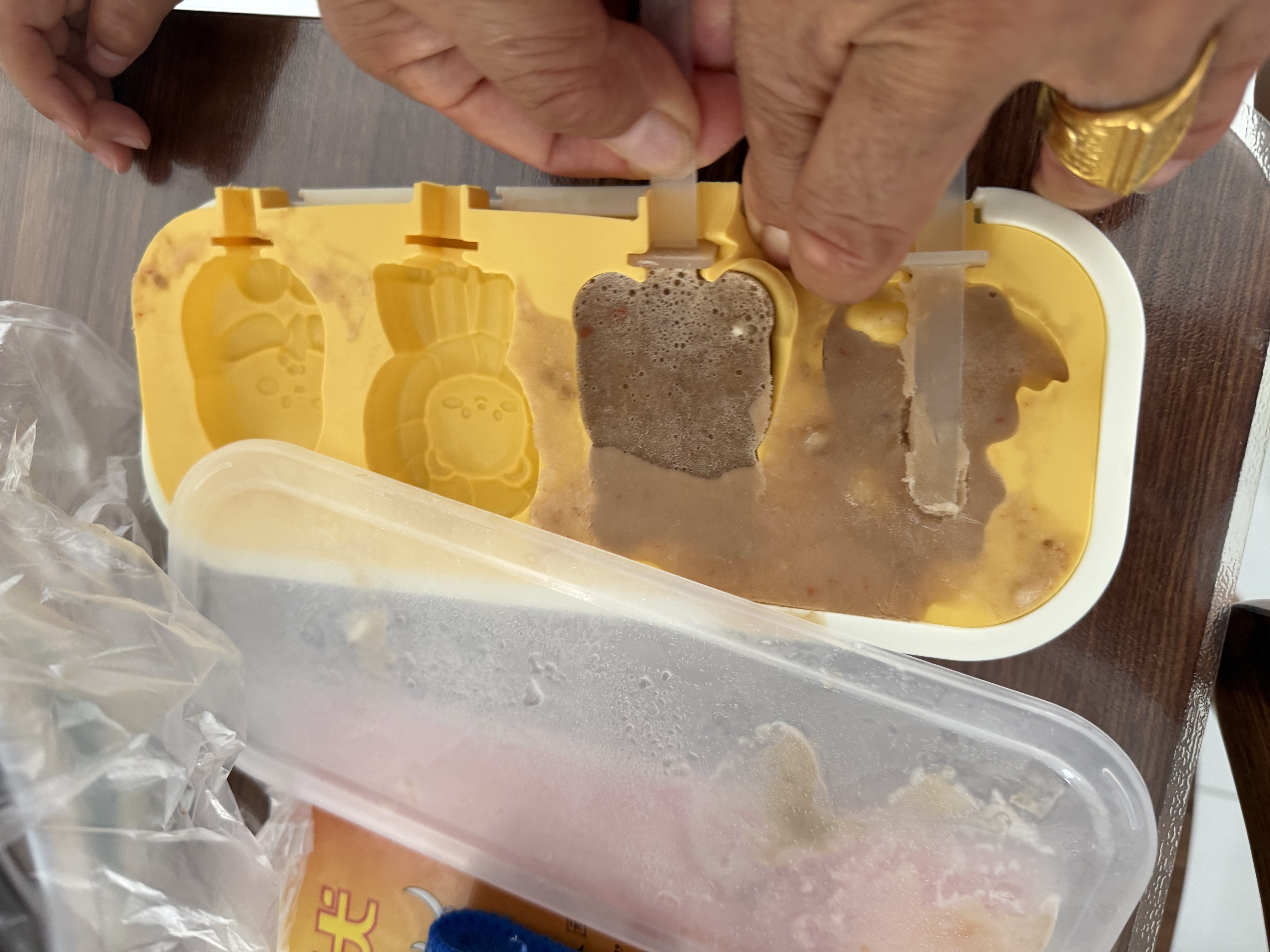 拜杰雪糕模具硅胶食品级儿童冰淇淋模具冰块冰糕冰棒冰棍冰激凌 实拍图