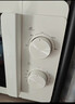 海尔（Haier）【金榜推荐】快捷微波炉 360°转盘加热 汉玉白旋转操作 易洁内胆 家用小型 老人适用 HW-M20T1W 实拍图