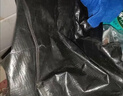 途象搬家打包袋搬家袋行李袋物流中转袋收纳袋衣服袋储物袋防水袋搬家打包神器黑色240L 实拍图