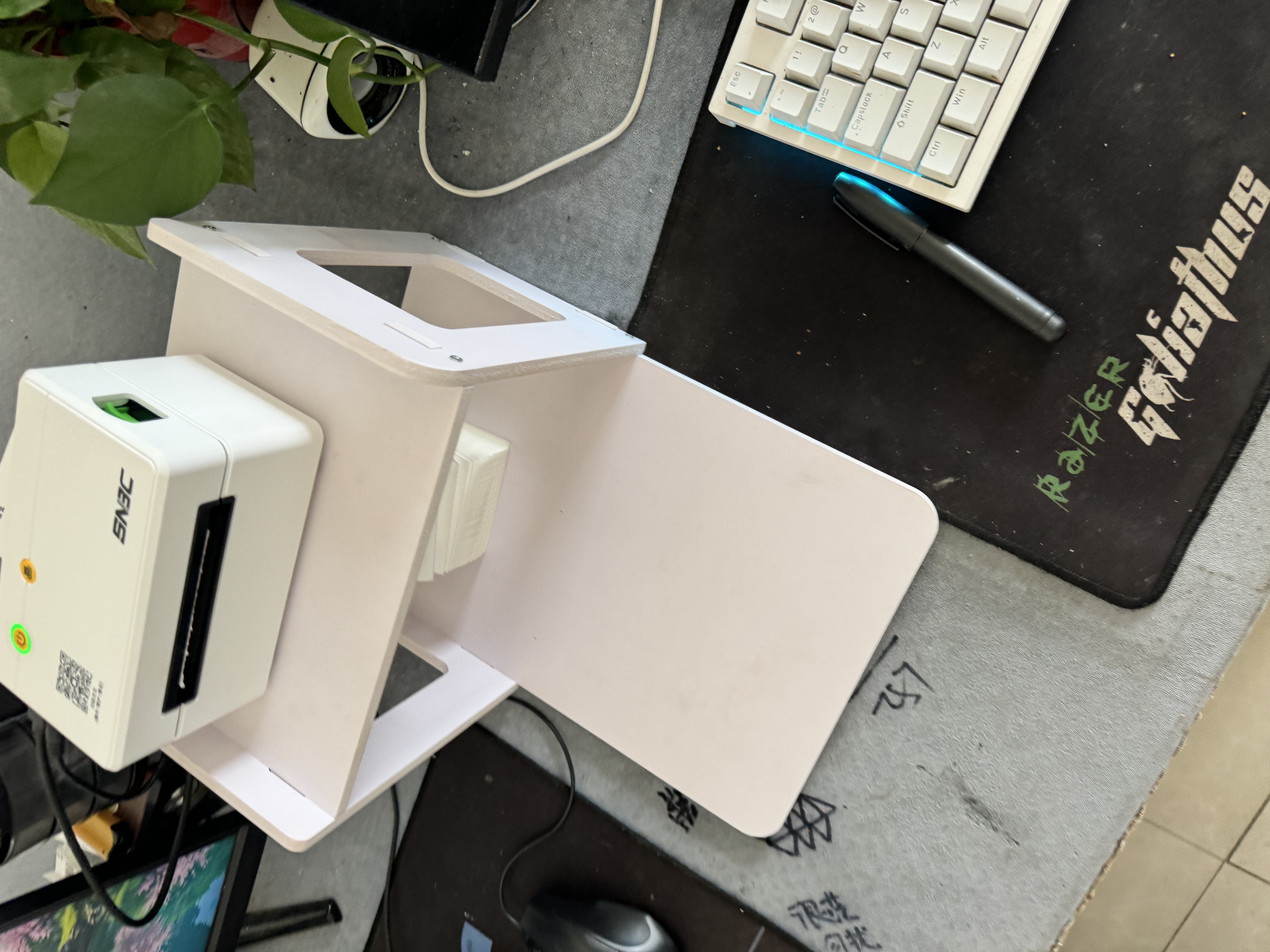 新北洋BTP-L530快递面单打印机 电商一联单热敏式80mm仓储物流商用办公打单不干胶条码标签打印机 USB版 实拍图
