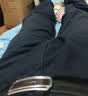 与狼共舞【棉弹舒适】休闲通勤中腰弹力舒适百搭男士长裤 102深蓝 35  实拍图