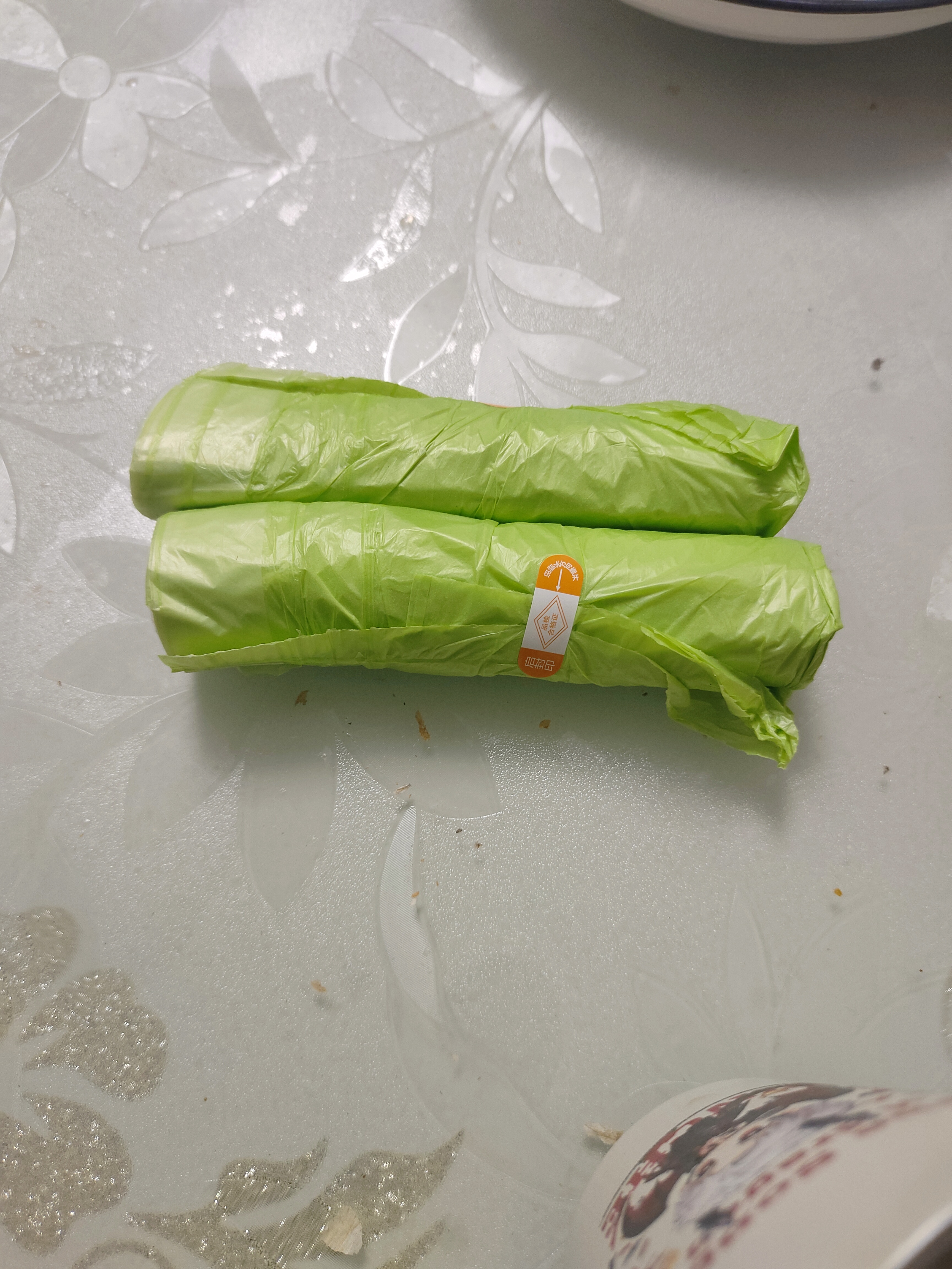 【京东物流】电动车通勤配送特大号加厚清洁袋电动车配件 抽绳垃圾袋 1卷 实拍图