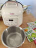 美的（Midea）租房神器0涂层精钢厚釜电压力锅1.8L高压电饭煲MY-E2925G多功能一体开盖火锅迷你电饭锅1-3人 实拍图