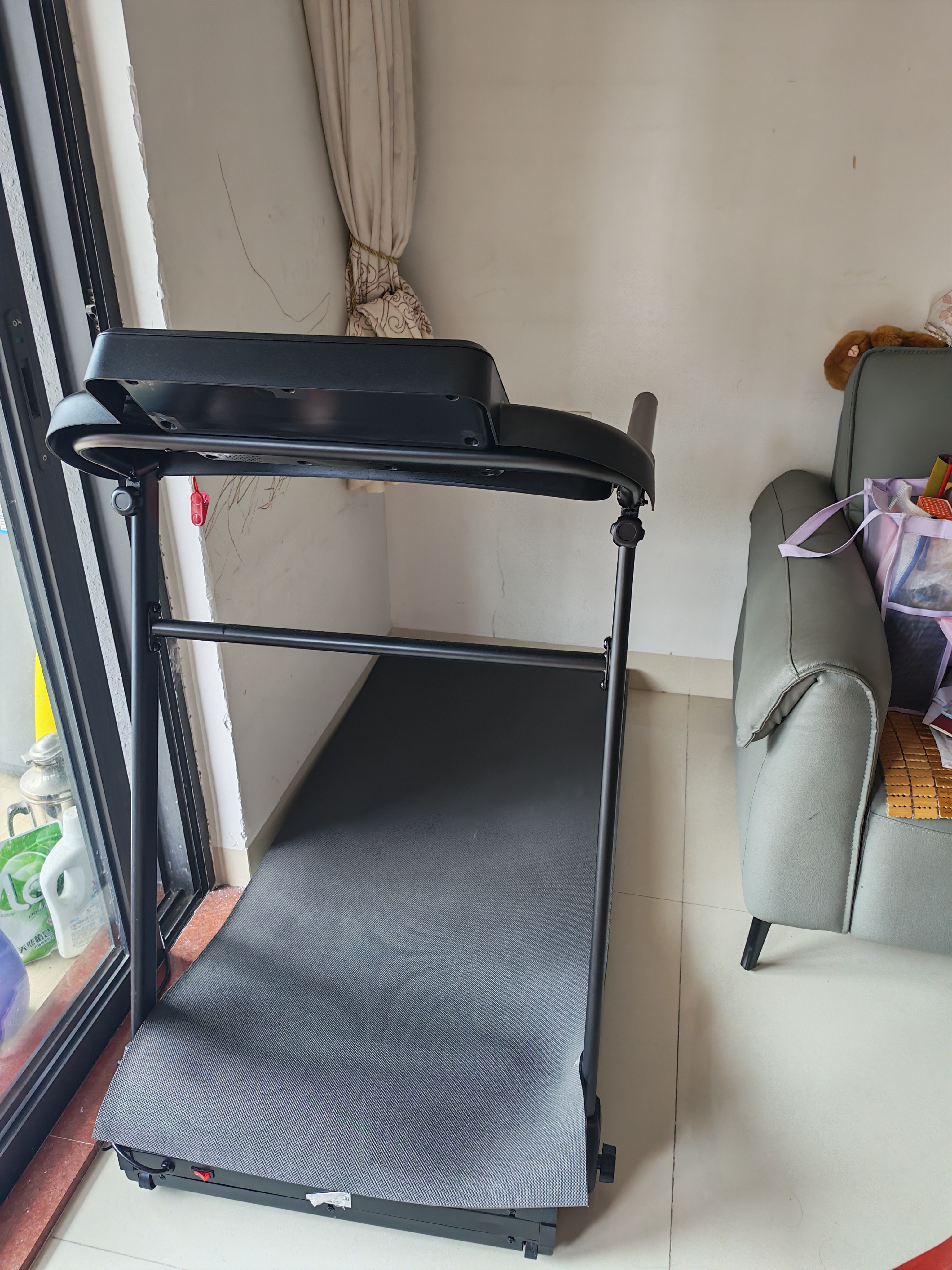 海斯曼海瑞M2跑步机家庭用一体折叠静音减震小型走步机免安装减肥专用 【智能版】电机升级/蓝牙音箱/一体全折叠 实拍图