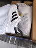 阿迪达斯adidas三叶草贝壳头SUPERSTARII男女休闲鞋 IH8659 41码 实拍图