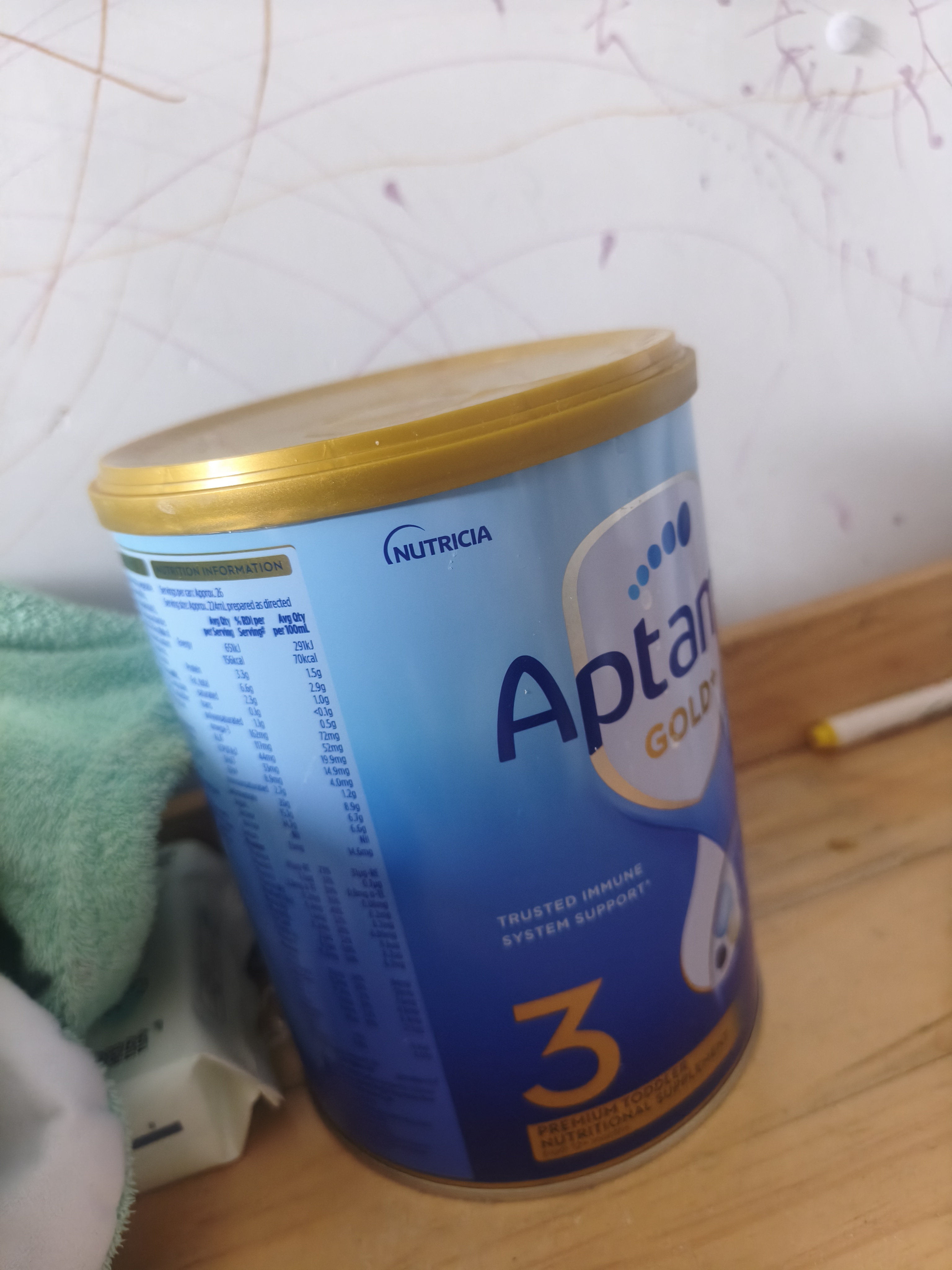 爱他美（Aptamil）金装版 婴幼儿配方奶粉 新西兰原装进口【品牌授权】澳洲奶粉 3段1罐 【充1000送40+好礼】27年11-12月 实拍图