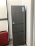 海尔（Haier）冰箱风冷无霜黑金净化三门203升一级大容量小型租房三开门家电冰箱以旧换新补贴 203升定频一级风冷无霜 黑金净化 实拍图