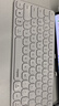 雷柏（Rapoo）E9000G升级款 78键无线/蓝牙多模键盘 刀锋超薄紧凑便携无线键盘 电脑笔记本商务办公键盘 白色 实拍图