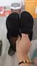 BIRKENSTOCK勃肯德国进口男女款牛皮绒面革软木London低帮休闲鞋 黑色常规版1028103 42 偏大/请拍小一码 实拍图