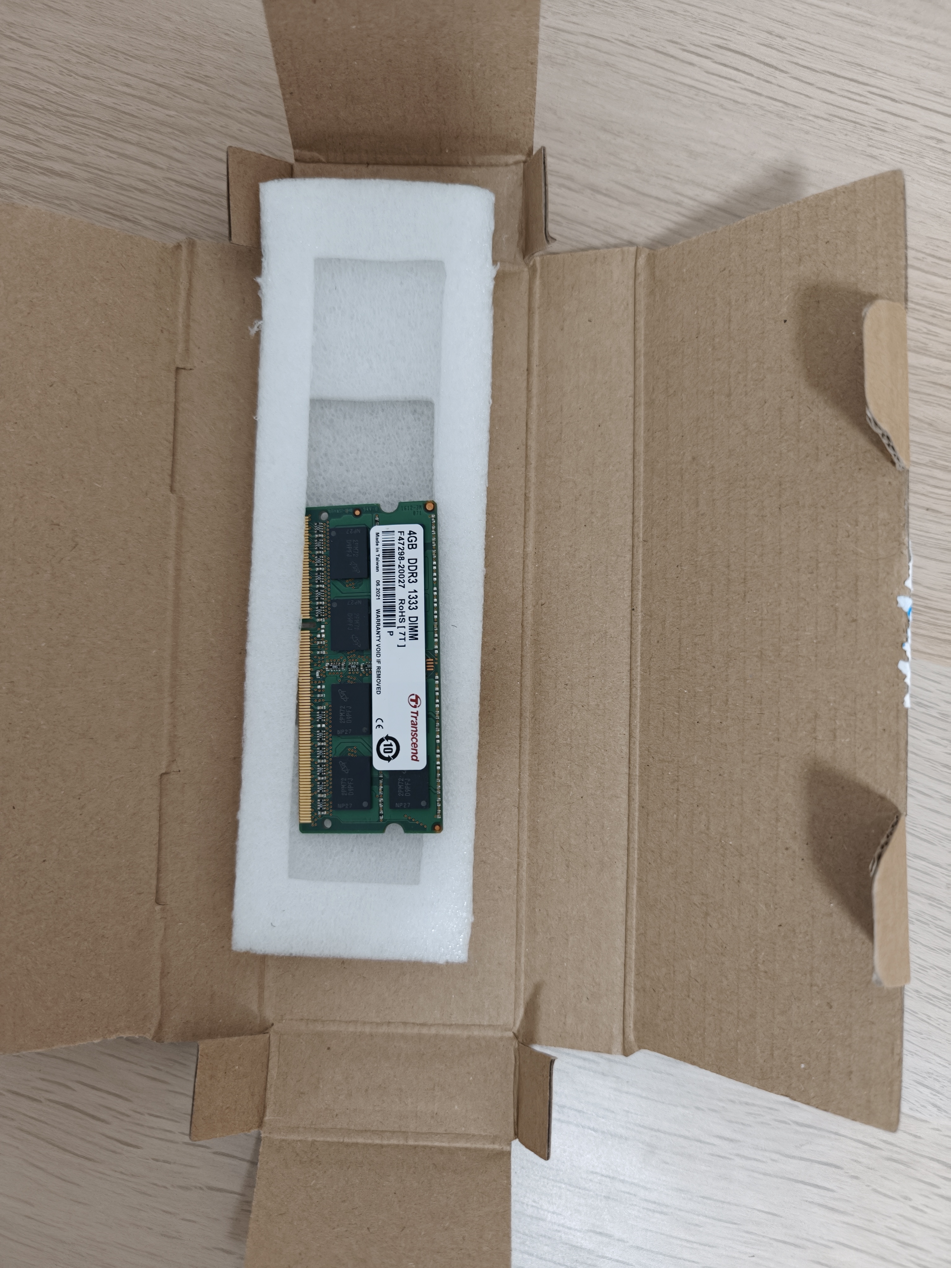 联想（Lenovo） 笔记本内存条 DDR3三代标压 一体机电脑内存扩展卡 1333MHZ 4G DDR3(标准电压)--1333MHZ X200/X201/X220/X220i 实拍图