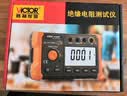 胜利仪器（VICTOR）绝缘电阻测试仪数字兆欧表500V电子摇表绝缘表VC60B+配电源适配器 实拍图
