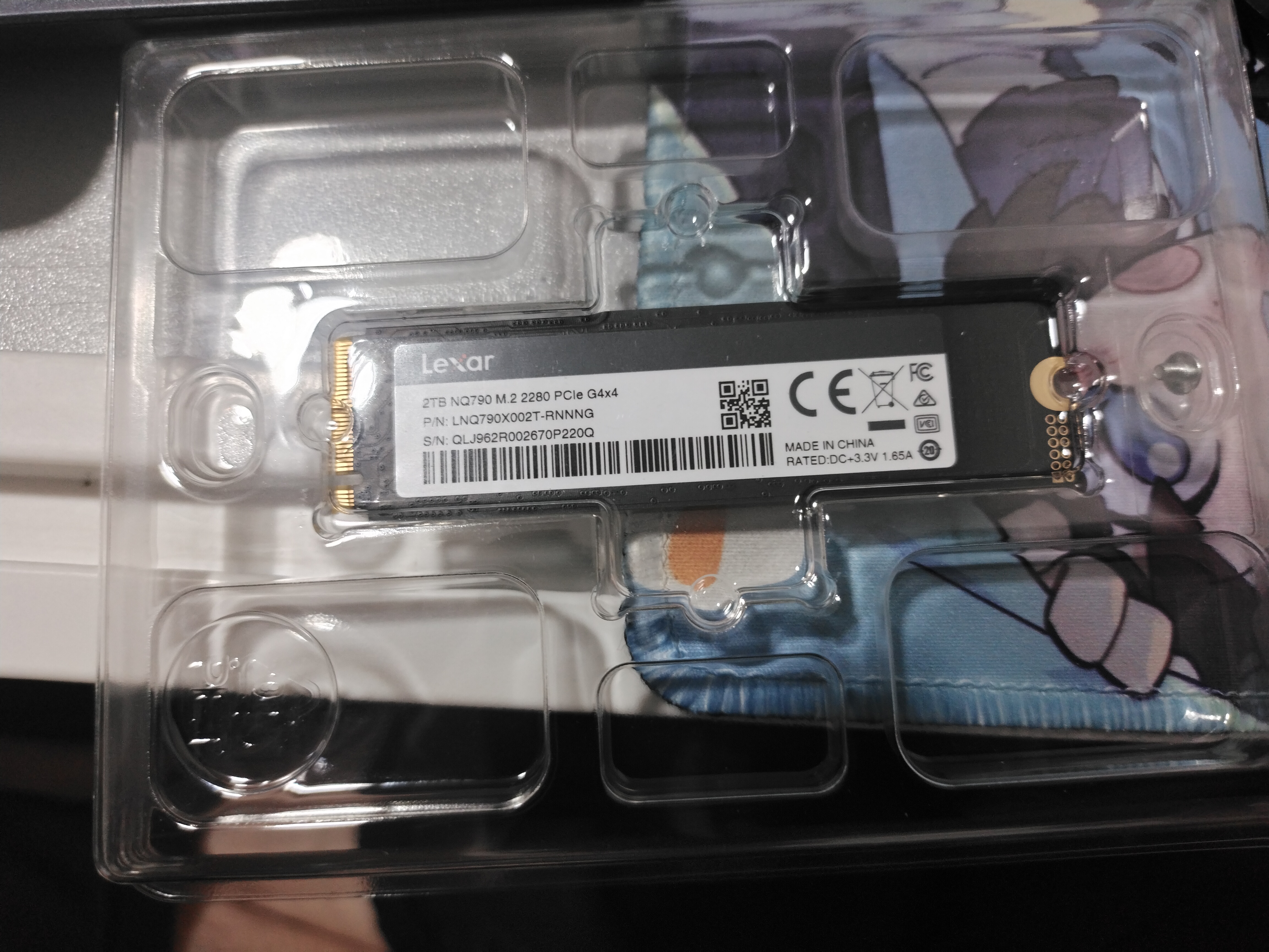 雷克沙（Lexar）NQ790 2TB SSD固态硬盘 M.2接口(NVMe协议) PCIe 4.0x4 传输速度7000MB/s 装机升级 实拍图