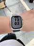 MSSM适用苹果手表表带apple watch S11/S10硅胶磁吸表带iwatch s9/8/se3/Ultra3回环运动表带 黑色 实拍图