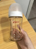 贝亲（Pigeon）新生儿 防胀气宽口径PPSU奶瓶160ml SS号奶嘴 0个月+AA261  实拍图