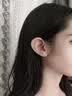 唯一（Winy）施华洛世奇锆999纯银耳钉女耳环饰2026新款七夕情人节礼物送老婆 实拍图