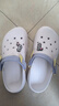 斯凯奇（Skechers）七夕情人节礼物女鞋厚底怪兽泡泡鞋透气软底防滑耐磨洞洞鞋111581 实拍图