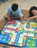 得力（deli）飞行棋地毯儿童玩具小学生棋类益智家庭亲子互动露营 80*80cm 实拍图