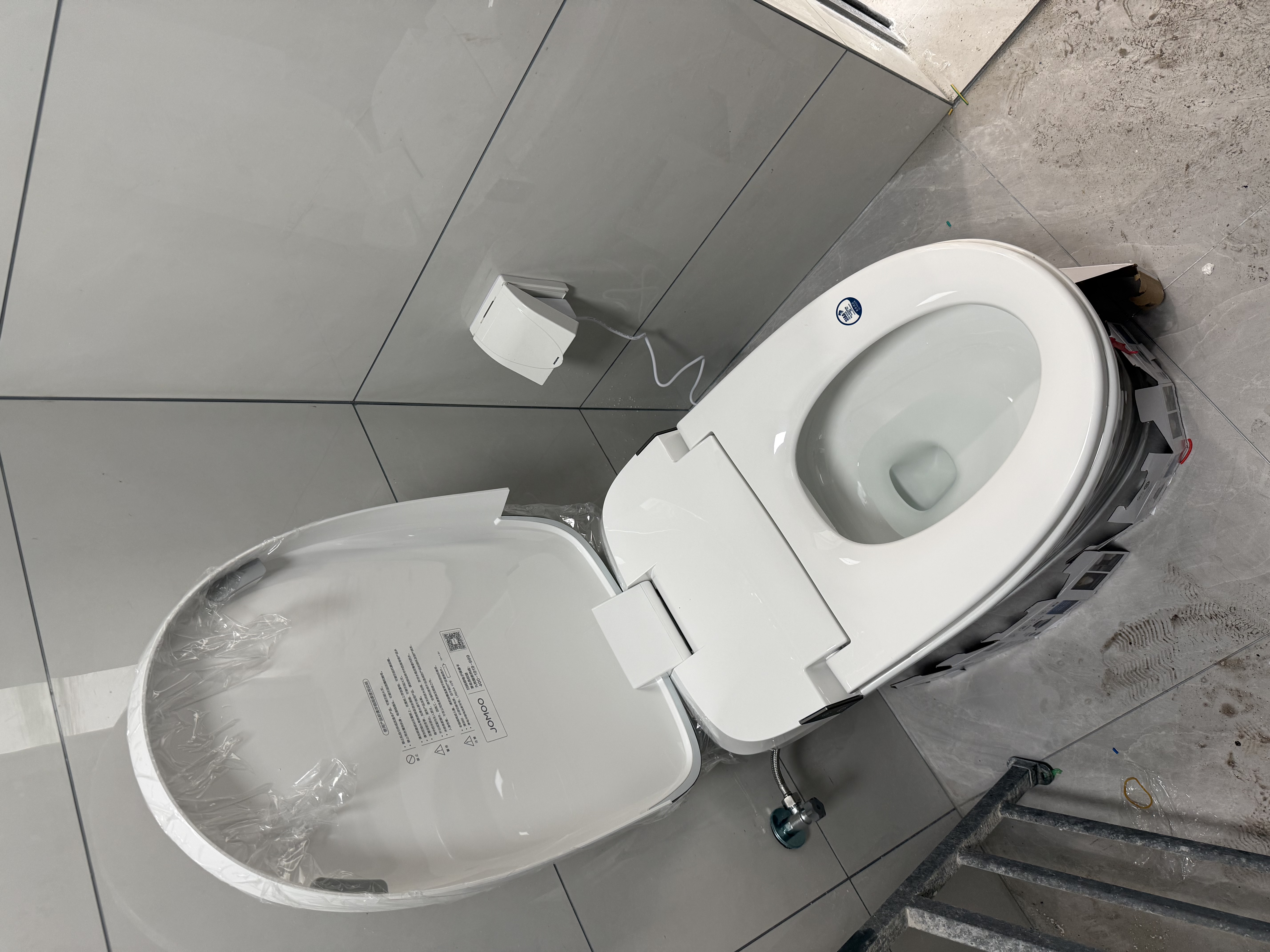 九牧（JOMOO）轻智能马桶无水压限制脚感冲水座圈加热SQ6441-SA-CJM305 实拍图