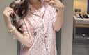 维多利亚的秘密（Victoria's Secret）维密 单依纯同款宅度假天丝绵柔印花凉感睡衣家居服套装女不易皱 实拍图