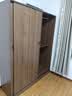 唐辑实木衣柜卧室现代简约家用推拉门储物大衣柜100*50*200cm 实拍图