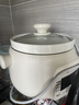 美的（Midea）电炖锅煲汤锅炖汤电砂锅快炖 陶瓷炖汤盅母婴辅食锅燕窝熬粥 1.5L白瓷电炖盅大功率炖锅MD-DGE1556 实拍图