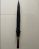 京东京造总裁MAX雨伞10骨长柄伞大号加固木柄双层男士长把晴雨伞27寸120cm 实拍图